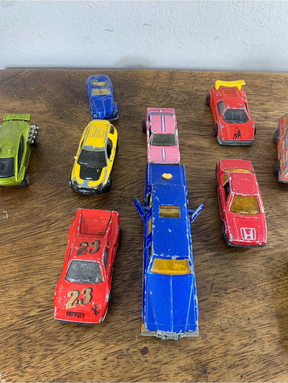 Vintage 1970s lot of die cast toy véhicules, matchbox majorette hot wheels - Picture 4 of 9